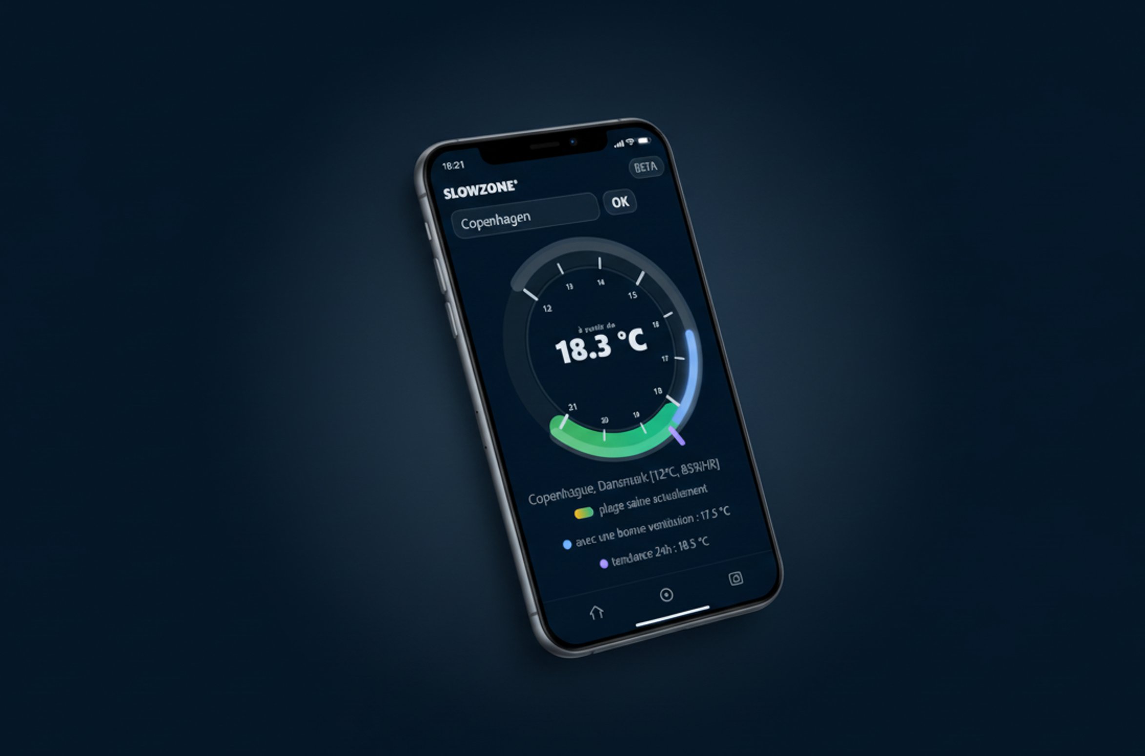 Read more about the article SLOWZONE° — Le petit widget made in SlowHeat qui vous souffle la bonne plage de température pour votre bâtiment !