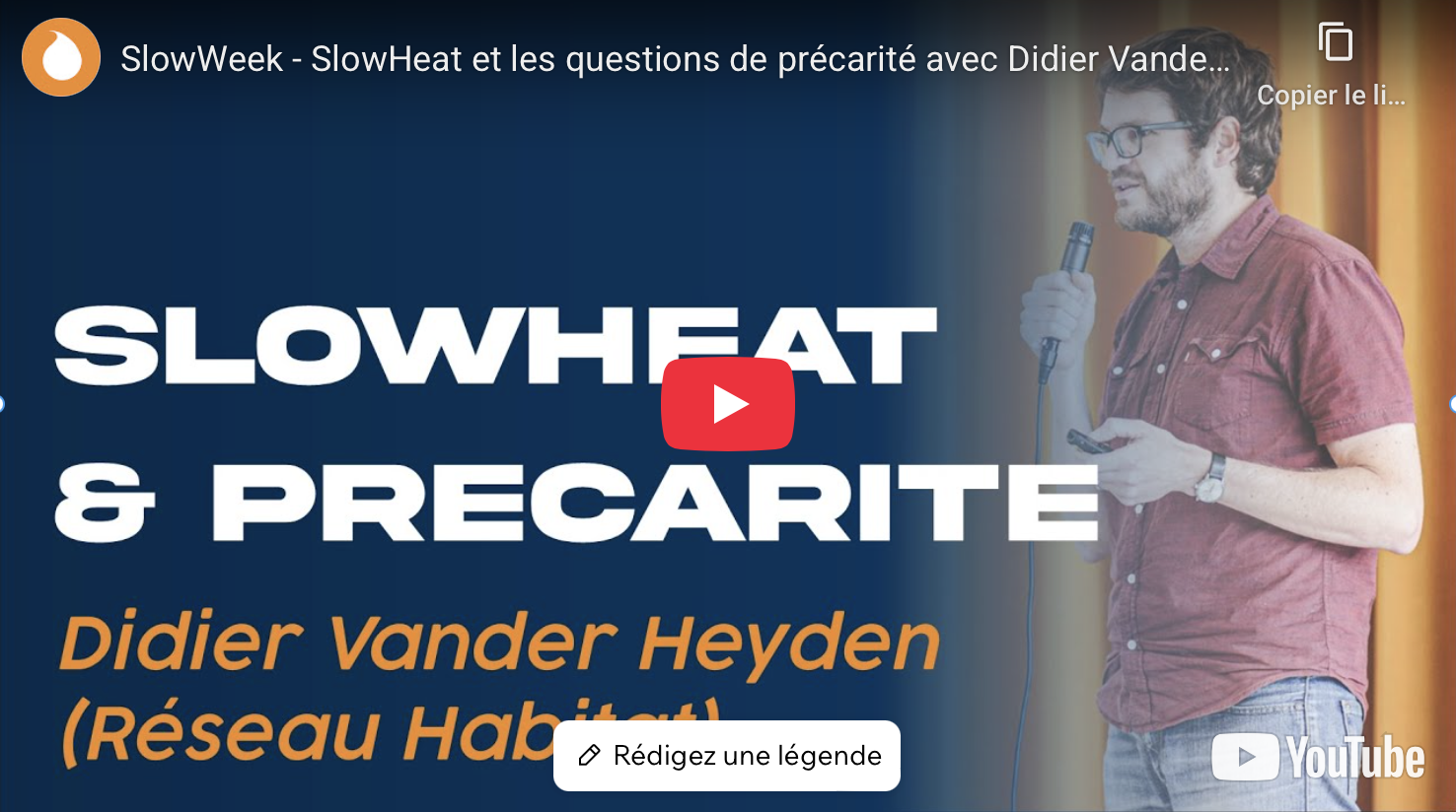 Read more about the article SlowHeat et l&rsquo;expérience de la précarité